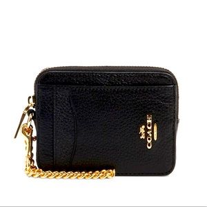 COACH Zip Chain Wallet